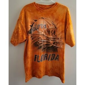 The Mountain Florida Gators Tie Dye Shirt Men's Size XL Extra Large Helmet